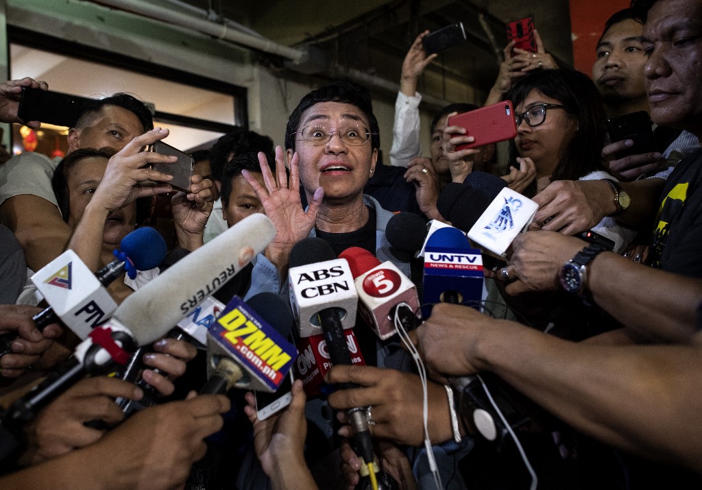 Jornalista filipino-americana Maria Ressa