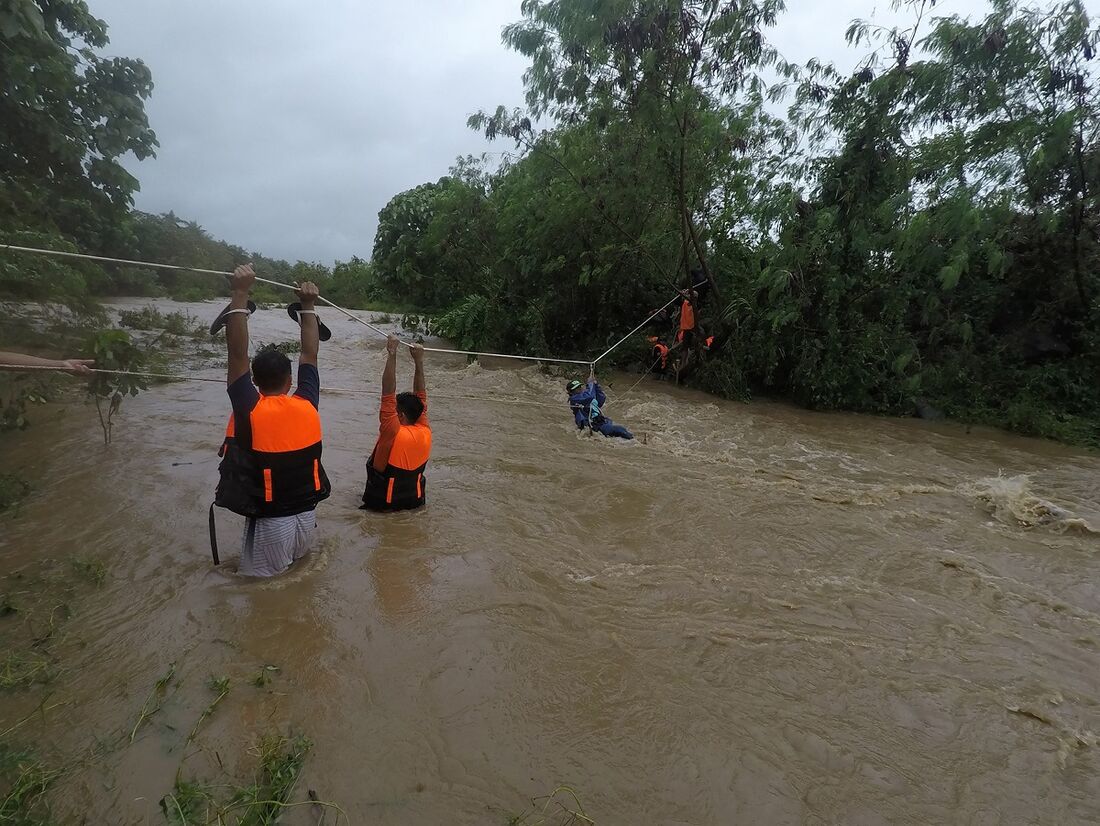 As Filipinas recebem, em média, 20 tempestades e tufões a cada ano