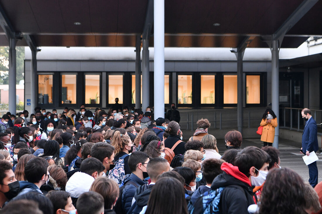 Homenagem a Samuel Paty em escola francesa