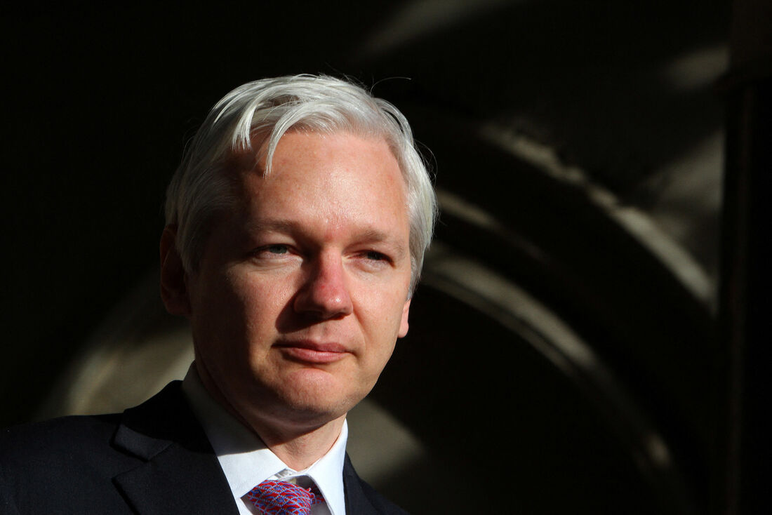 Fundador da WikiLeaks, Julian Assange