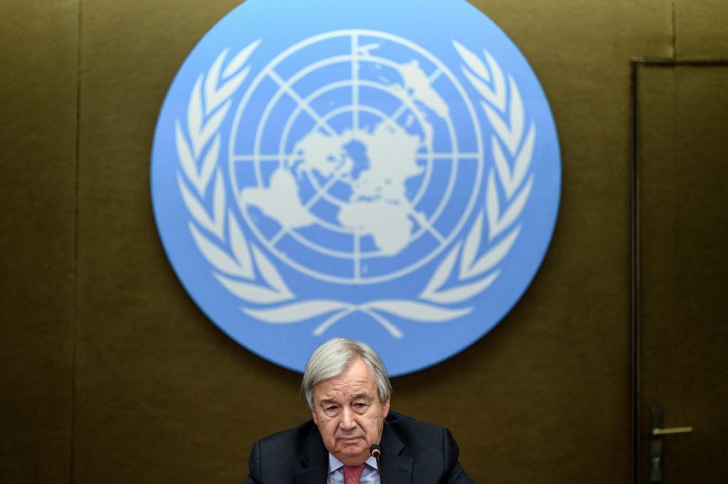 Secretário-geral da ONU, Antonio Guterres