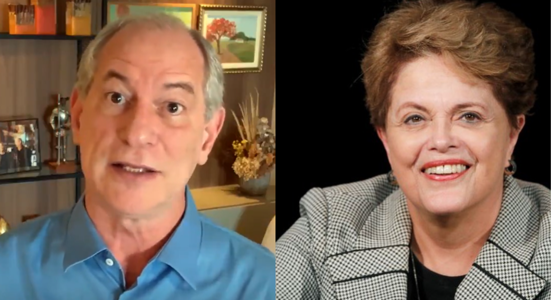 Ciro Gomes e Dilma Rousseff