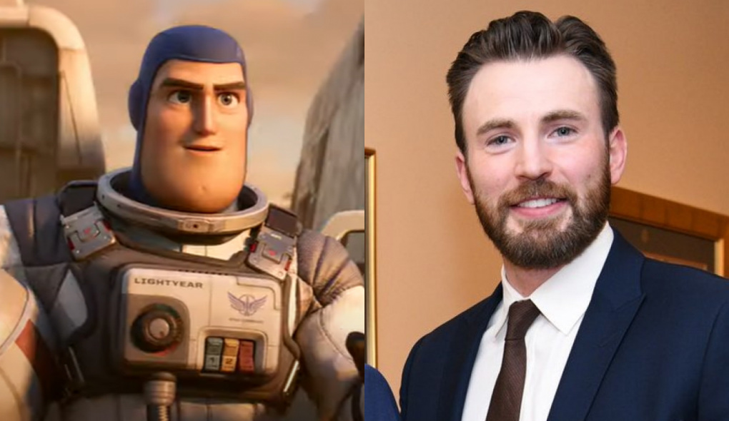 Chris Evans dará voz a Buzz Lightyear