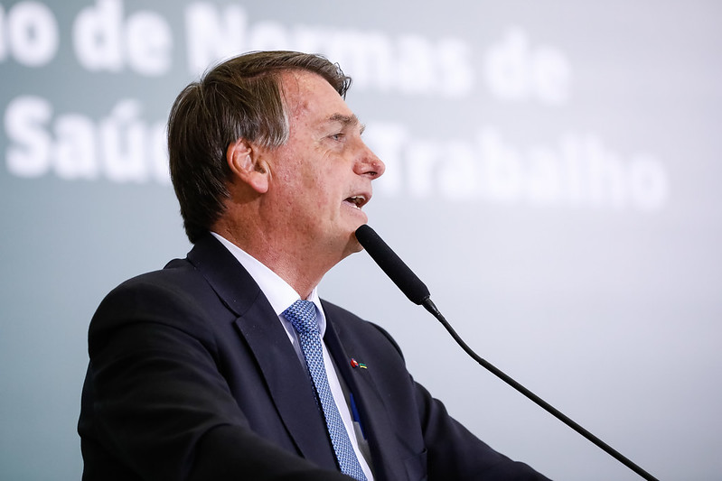 Palavras do Presidente da República, Jair Bolsonaro