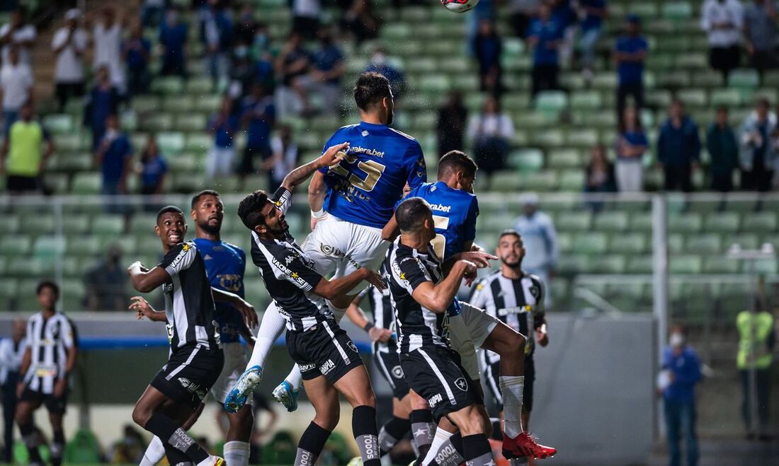 Cruzeiro e Botafogo empataram em 0x0