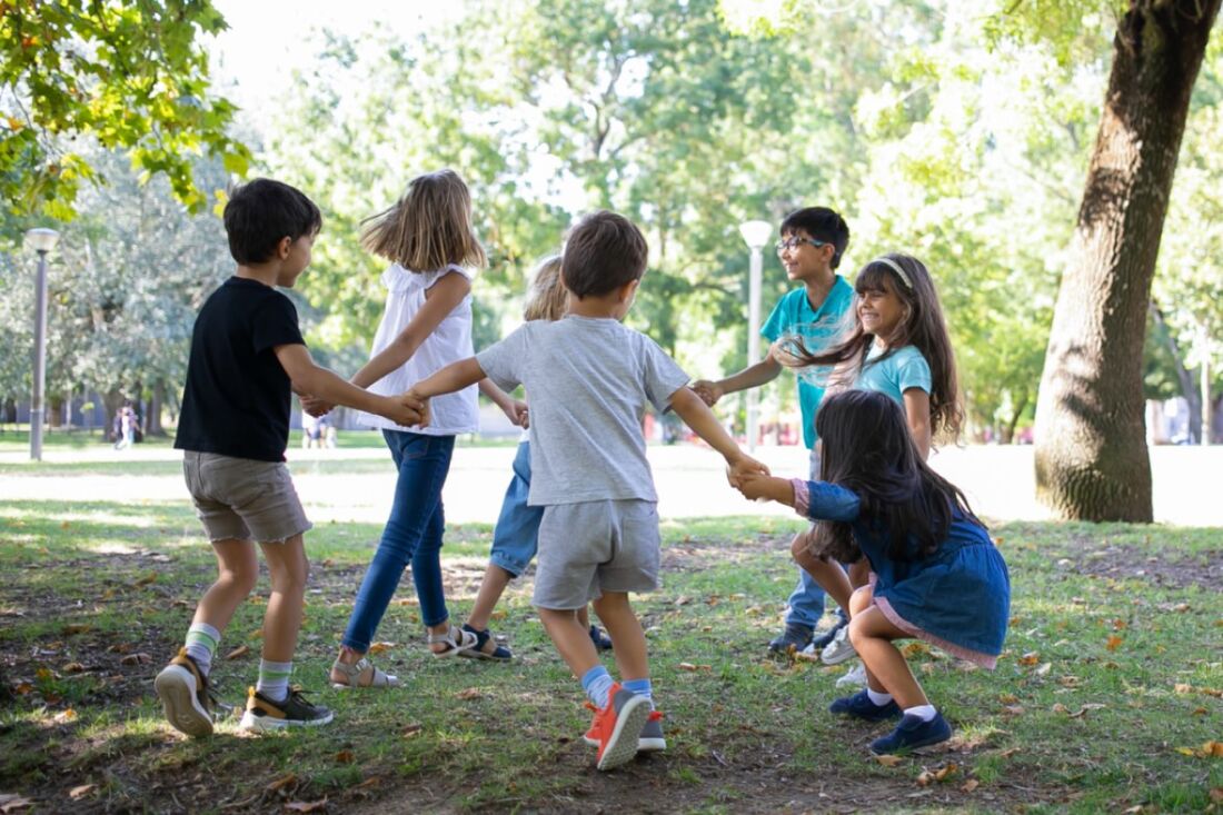 Crianças no parque