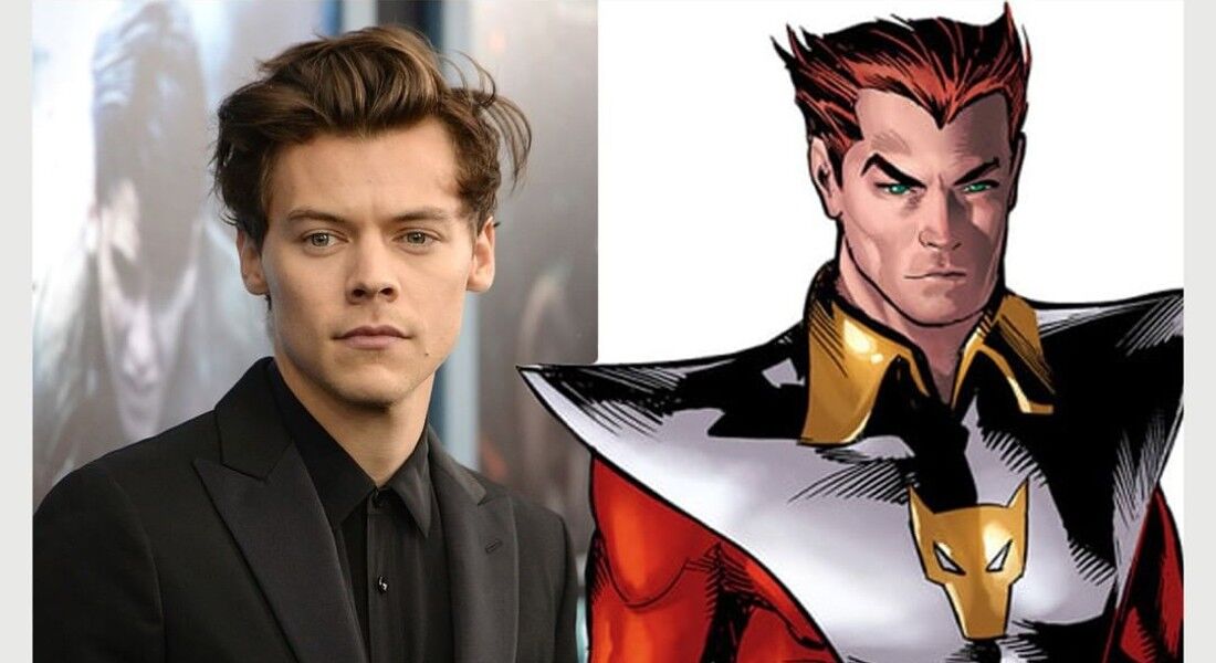 Harry Styles estaria no universo Marvel como Eros, irmão de Thanos