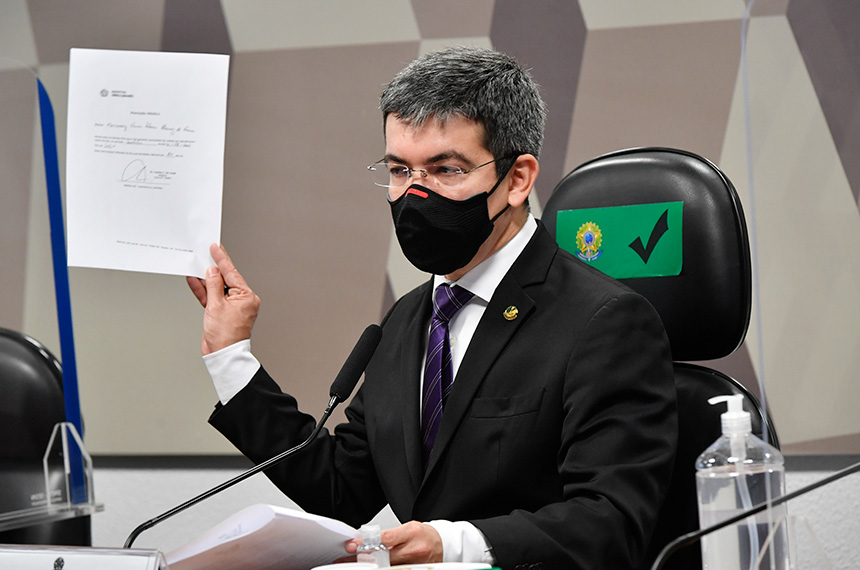 Vice-presidente da CPI da Pandemia, Randolfe Rodrigues (REDE)