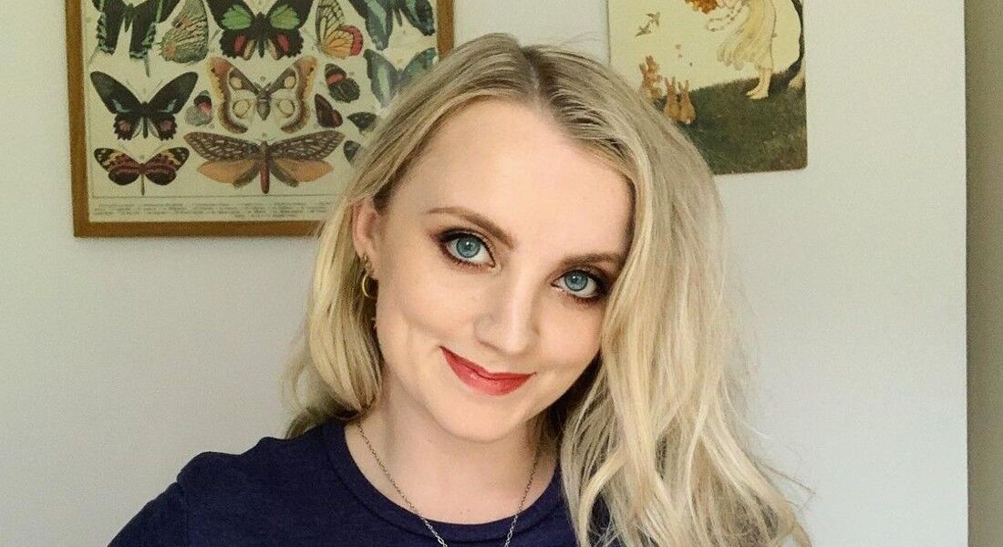  A atriz Evanna Lynch