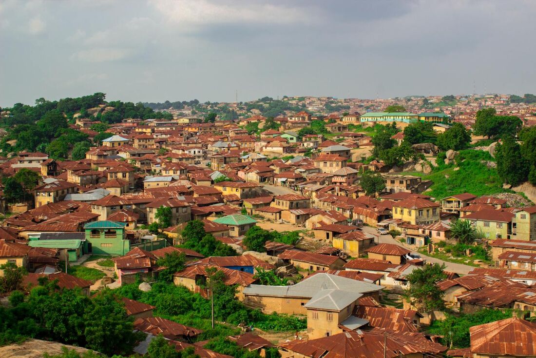 Nigéria, vista de cima