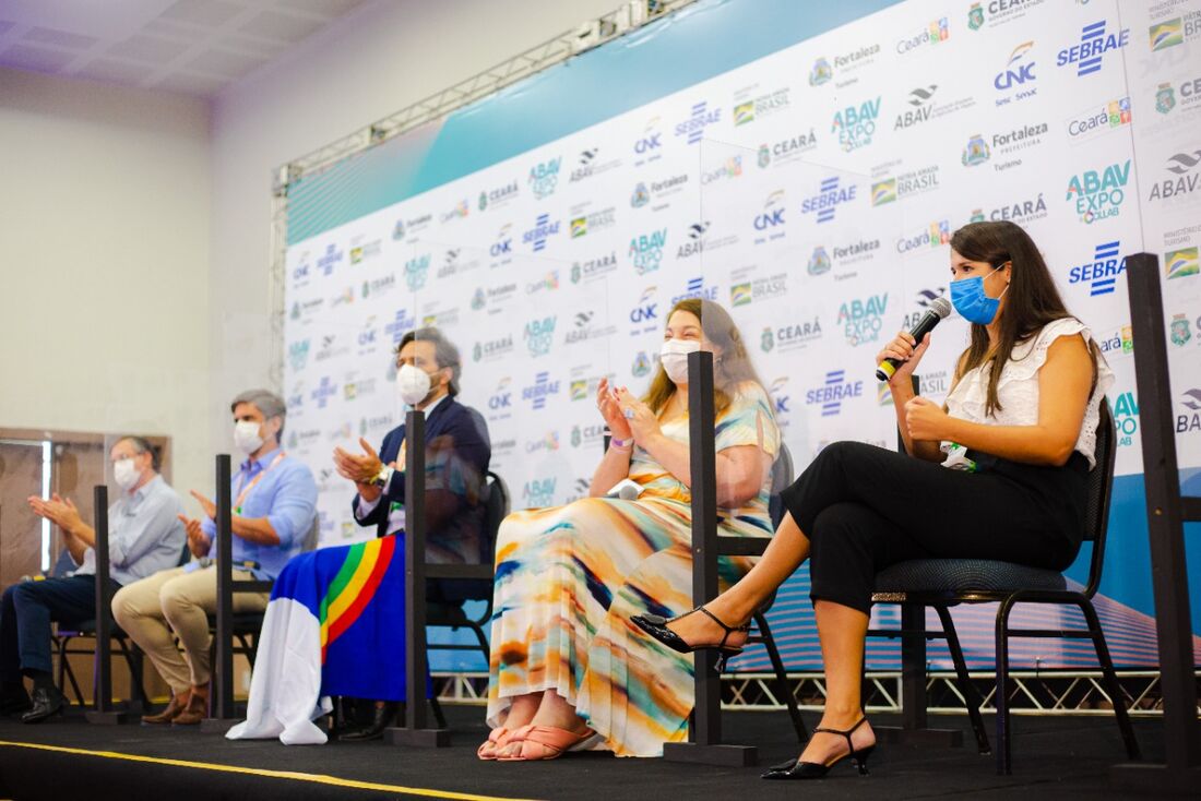 Divulgação da nova sede da ABAV Expo 2022, em Fortaleza no Ceará, nesta sexta-feira (8)