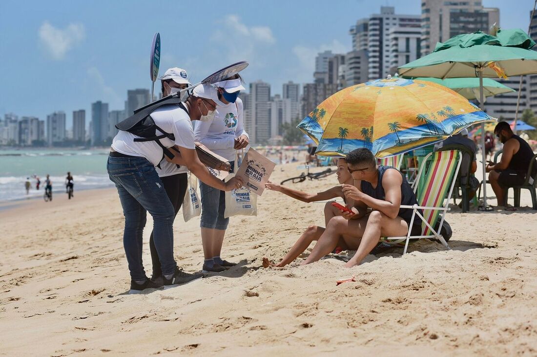 Campanha 'Minha praia Verão ambiental'