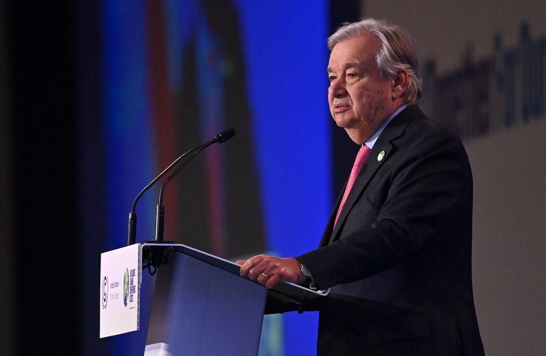 António Guterres na COP26