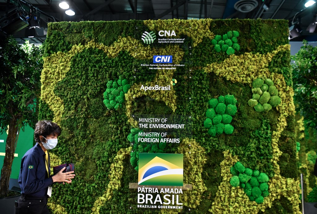 Pavilhão brasileiro na COP26