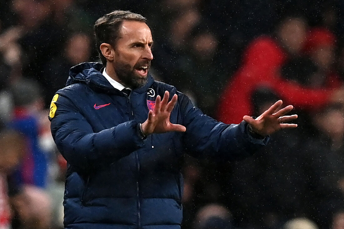 Gareth Southgate, técnico da Inglaterra