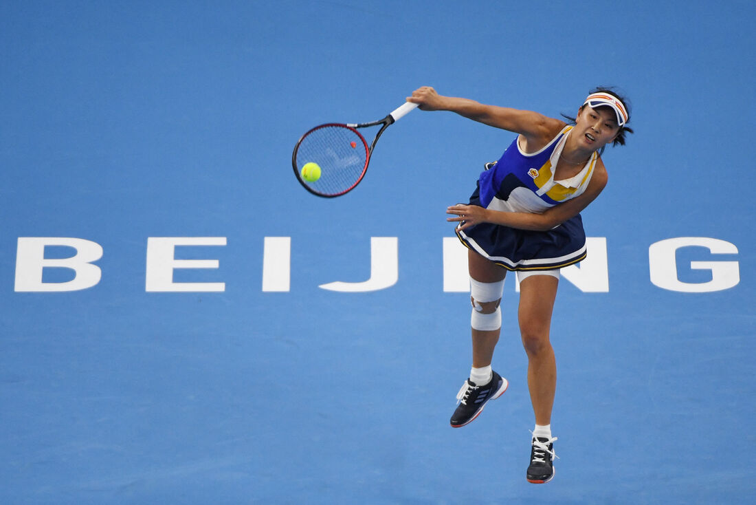 Tenista Peng Shuai, em 2017