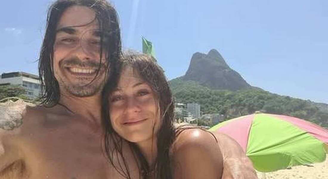 André Gonçalves e filha Valentina