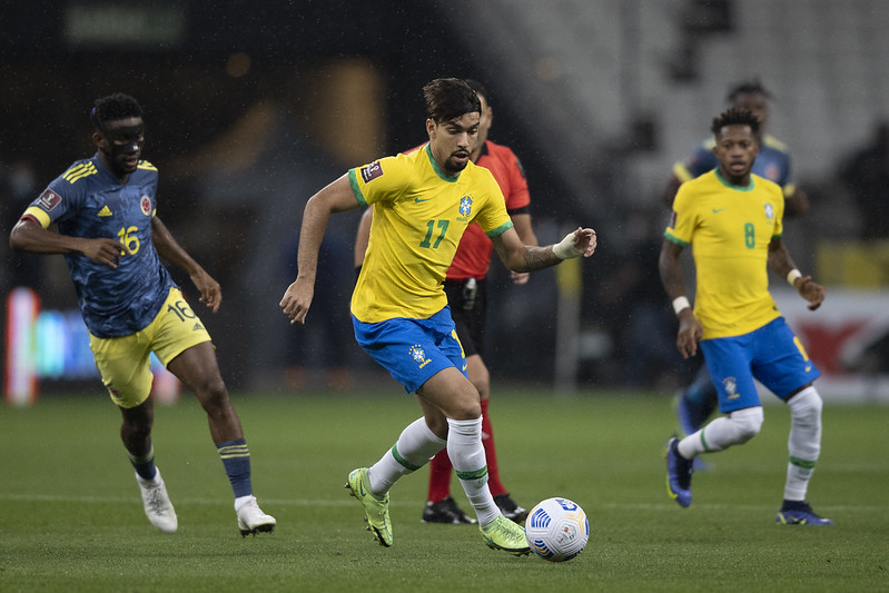 Paquetá pela Seleção Brasileira