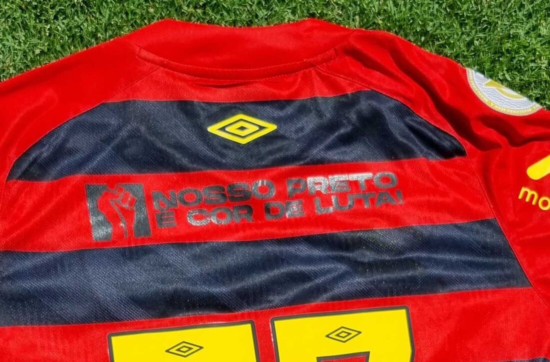 Camisa do Sport trará mensagem antirracista