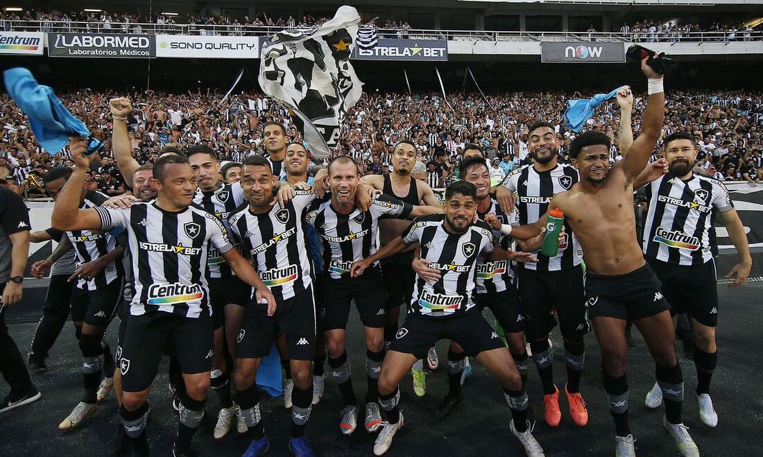 Jogadores do Botafogo