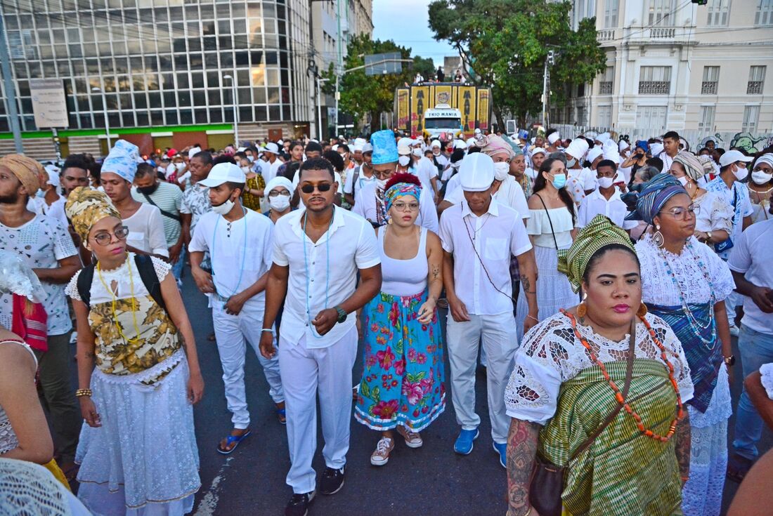 Caminhada saiu em cortejo nesta quarta-feira (3)