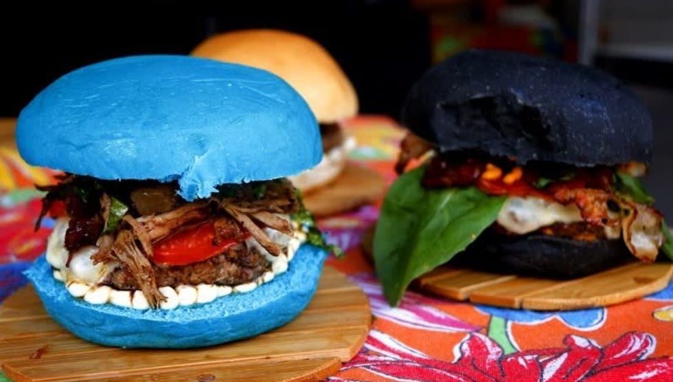 A feira gastronômica reúne pratos para todos os gostos