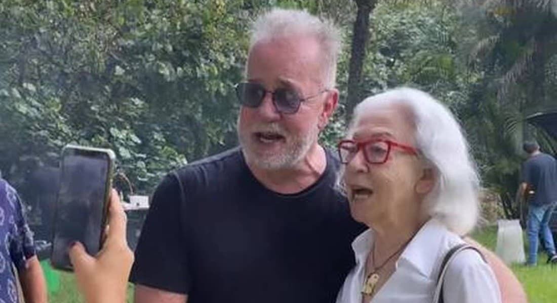 Luiz Fernando Guimarães e Fernanda Montenegro