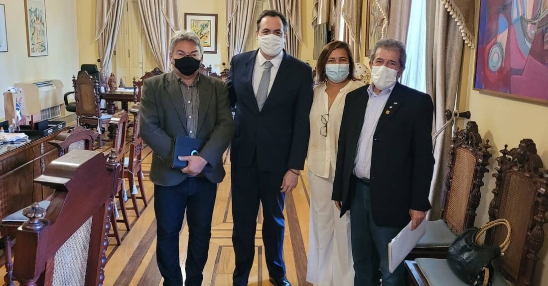 Deputado federal Gonzaga Patriota e Governador Paulo Câmara