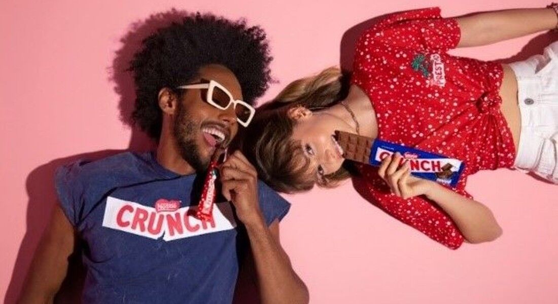 A marca do chocolate Crunch faz parte do lançamento