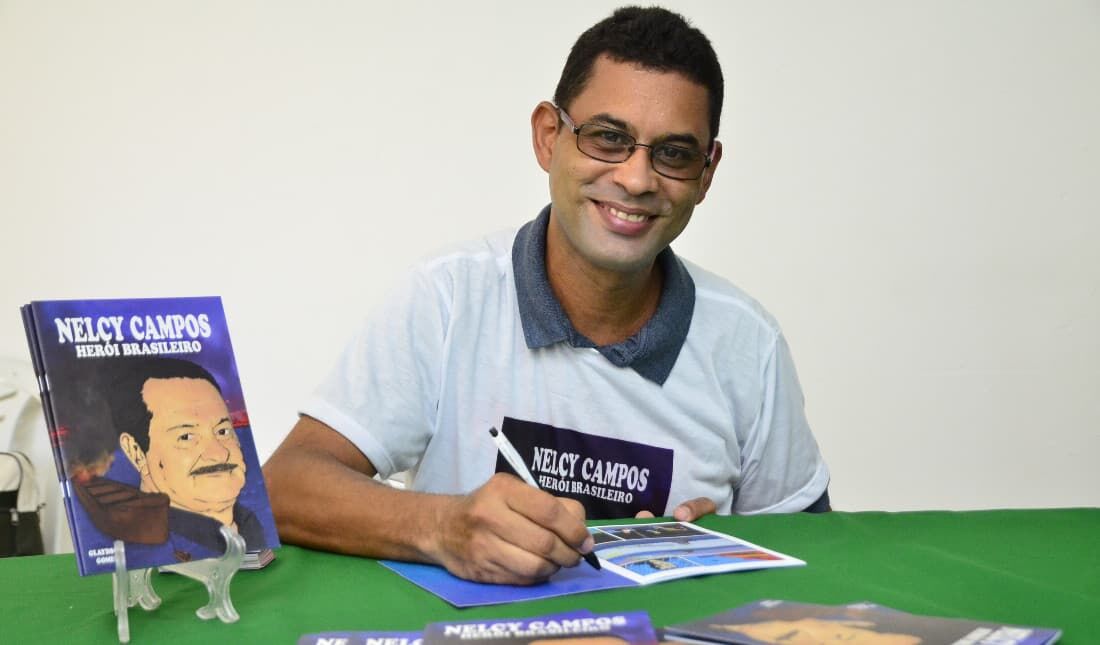 Glaydson Gomes assina a HQ "Nelcy Campos, Herói Brasileiro"