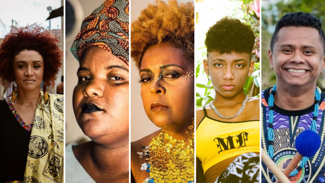 Para exaltar a cultura negra, o Muafro Recife convidou uma lista de artistas comprometidos com a defesa das artes negras e suas diversidades