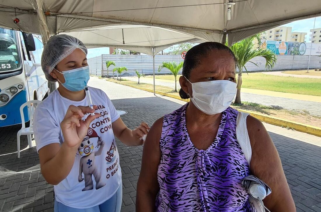 Nesta terça, não haverá necessidade de realizar agendamento on-line na vacinação contra a Covid-19 em Paulista