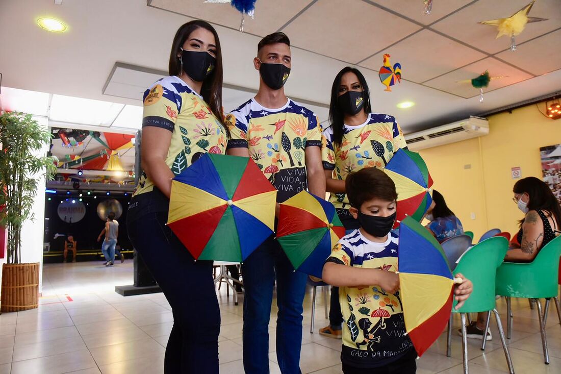 Camisa oficial do Galo da Madrugada para 2022