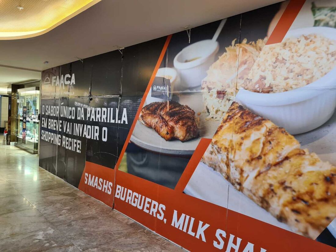 Nova unidade do Faaca, no Shopping Recife