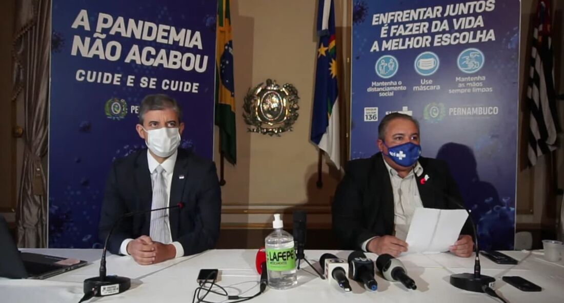 Coletiva do Governo do Estado de Pernambuco