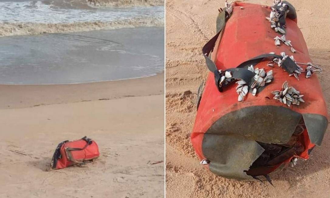 Bolsas com cocaina foram encontradas em praias do Espírito Santo e Bahia nos últimos meses 