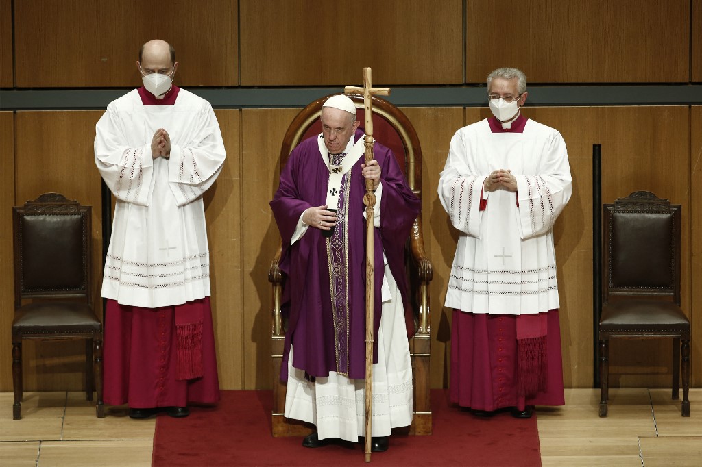 Papa Francisco em Lesbos, na Grécia