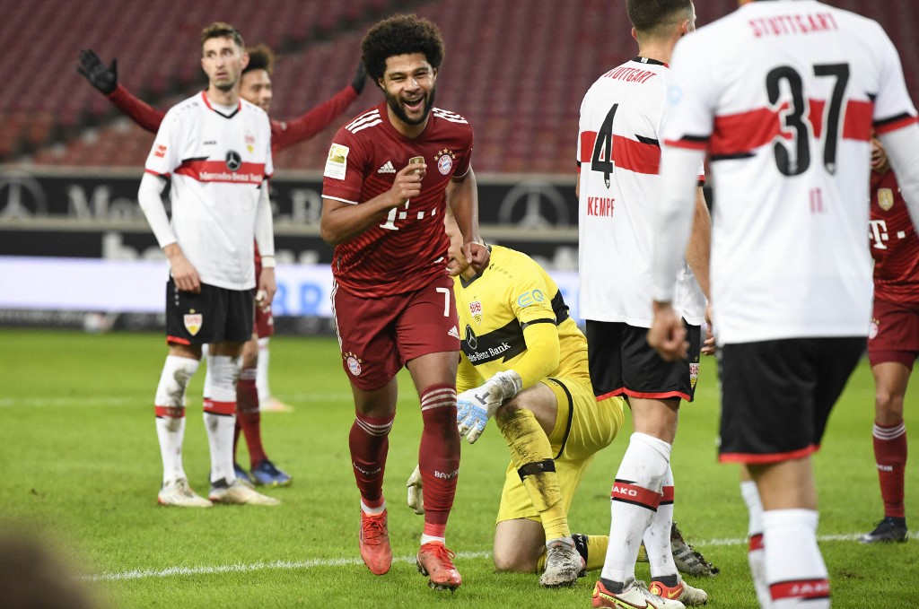 Gnabry foi o grande nome do Bayern na partida