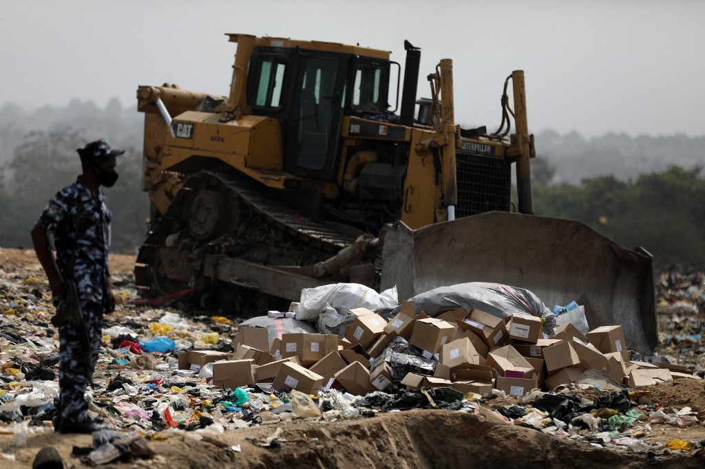 Vacinas destruídas na Nigéria