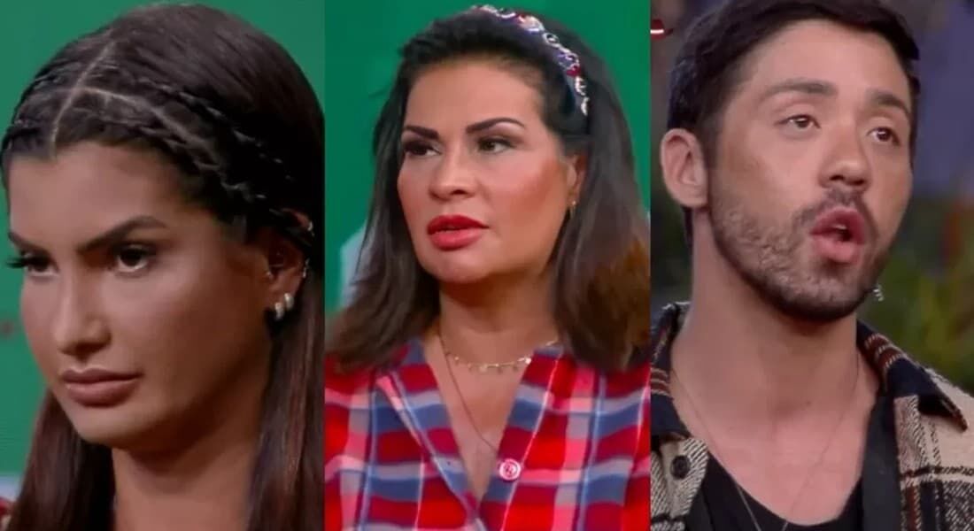 Marina, Solange e Rico disputam prova do fazendeiro 