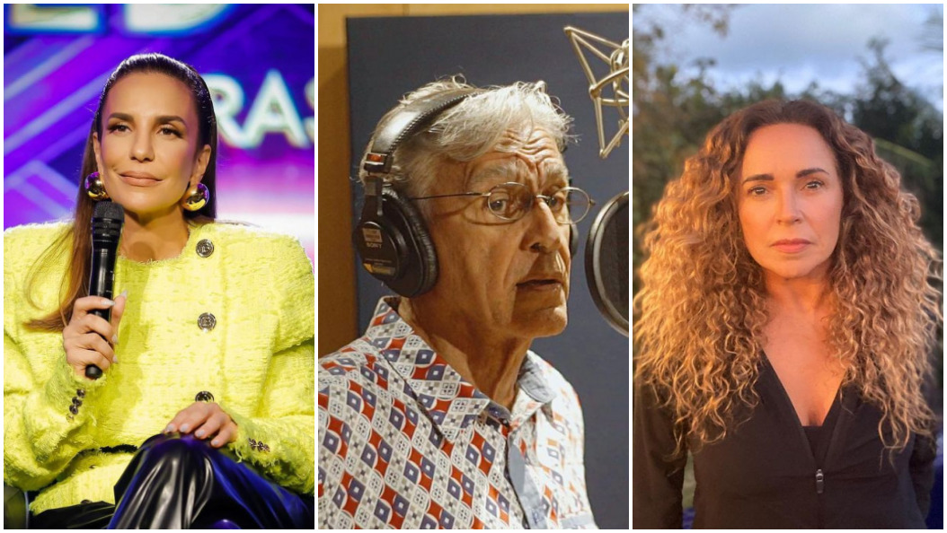 Ivete Sangalo, Caetano Veloso e Daniela Mercury entre artistas que aderiram à campanha 