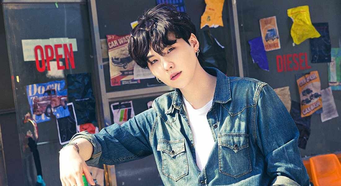 Suga, intergrante do grupo BTS