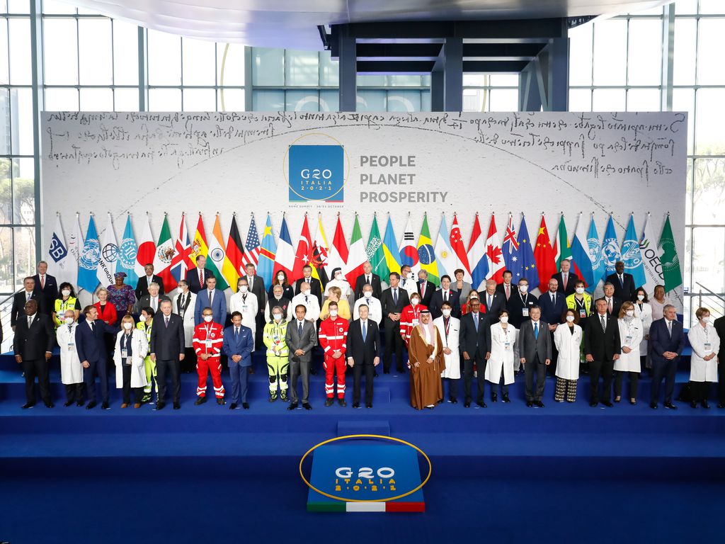 Fotografia Oficial com os Chefes de Delegação do G20 