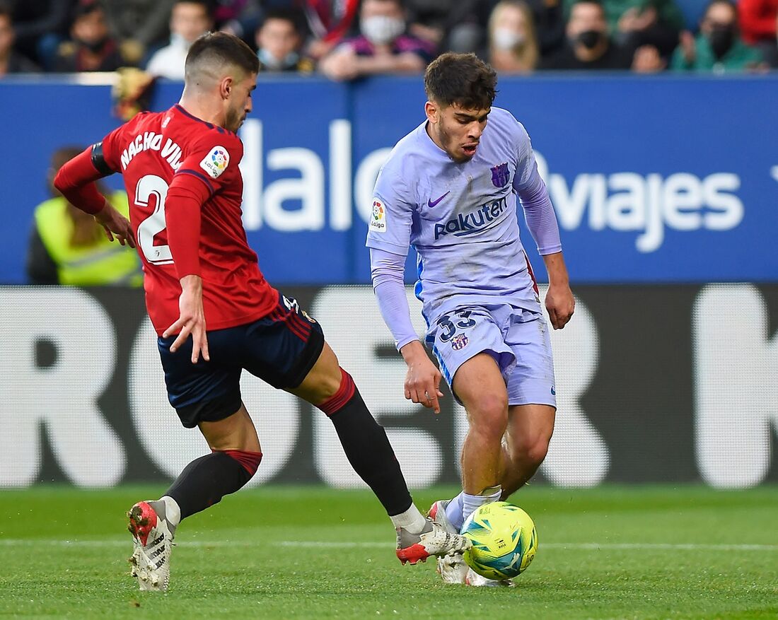 Barcelona empata com Osasuna fora de casa