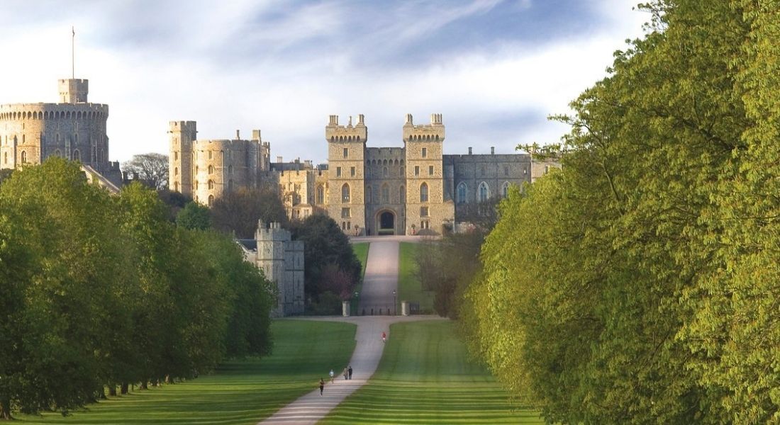 Castelo Windsor, residencia principal da rainha Elizabeth II