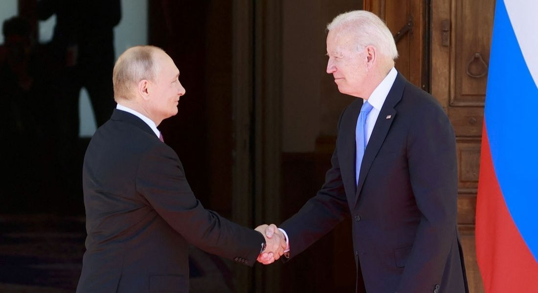 Biden e Putin em cúpula de Genebra