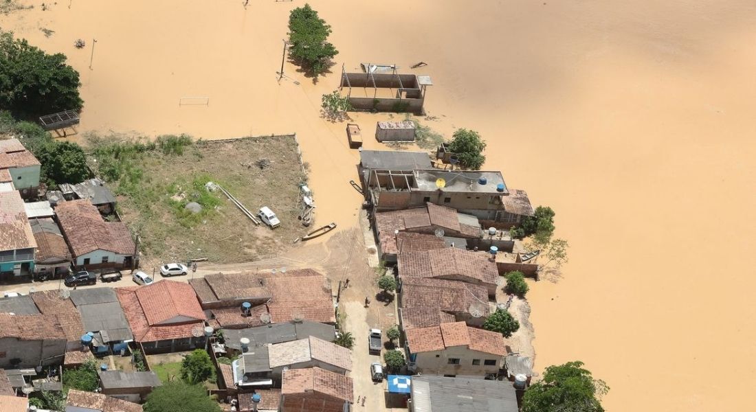 Enchente na Bahia