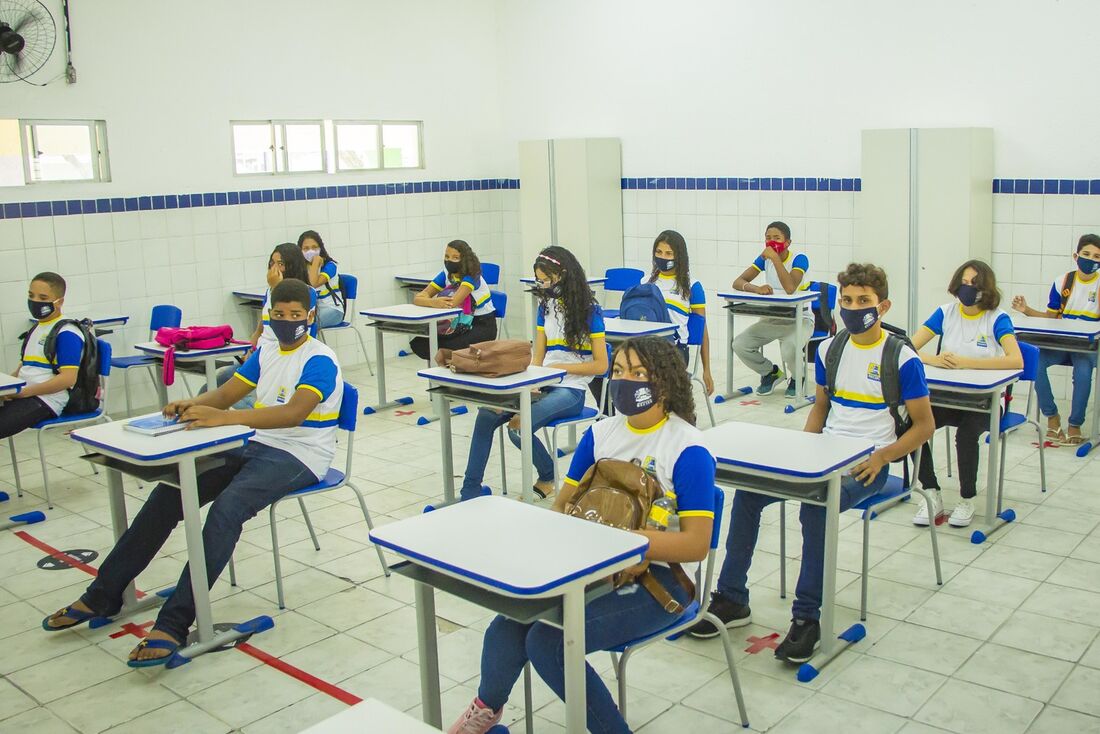 Alunos da Rede Municipal de Ensino do Recife