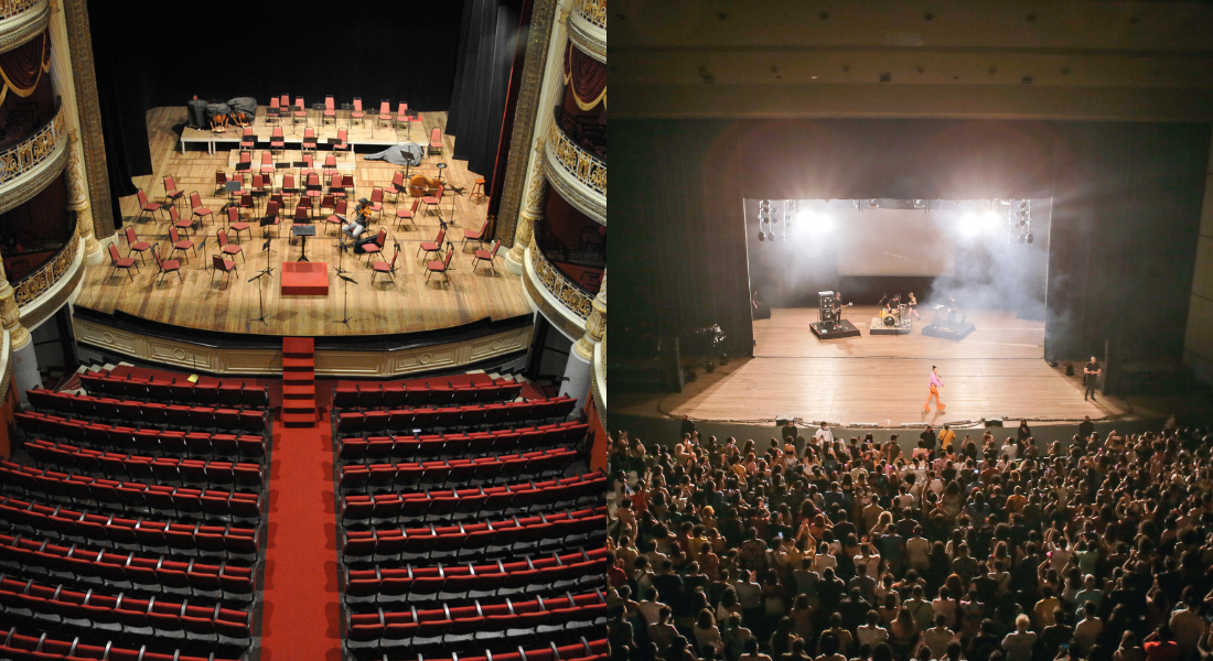 O Teatro de Santa Isabel vazio e o retorno do público ao No Ar Coquetel Molotov