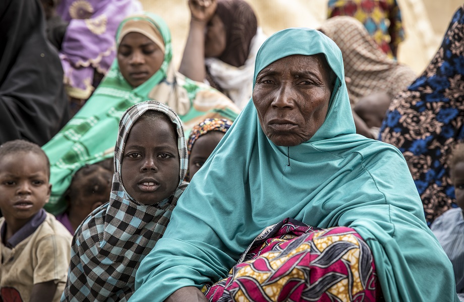 Mulheres e crianças de Mali